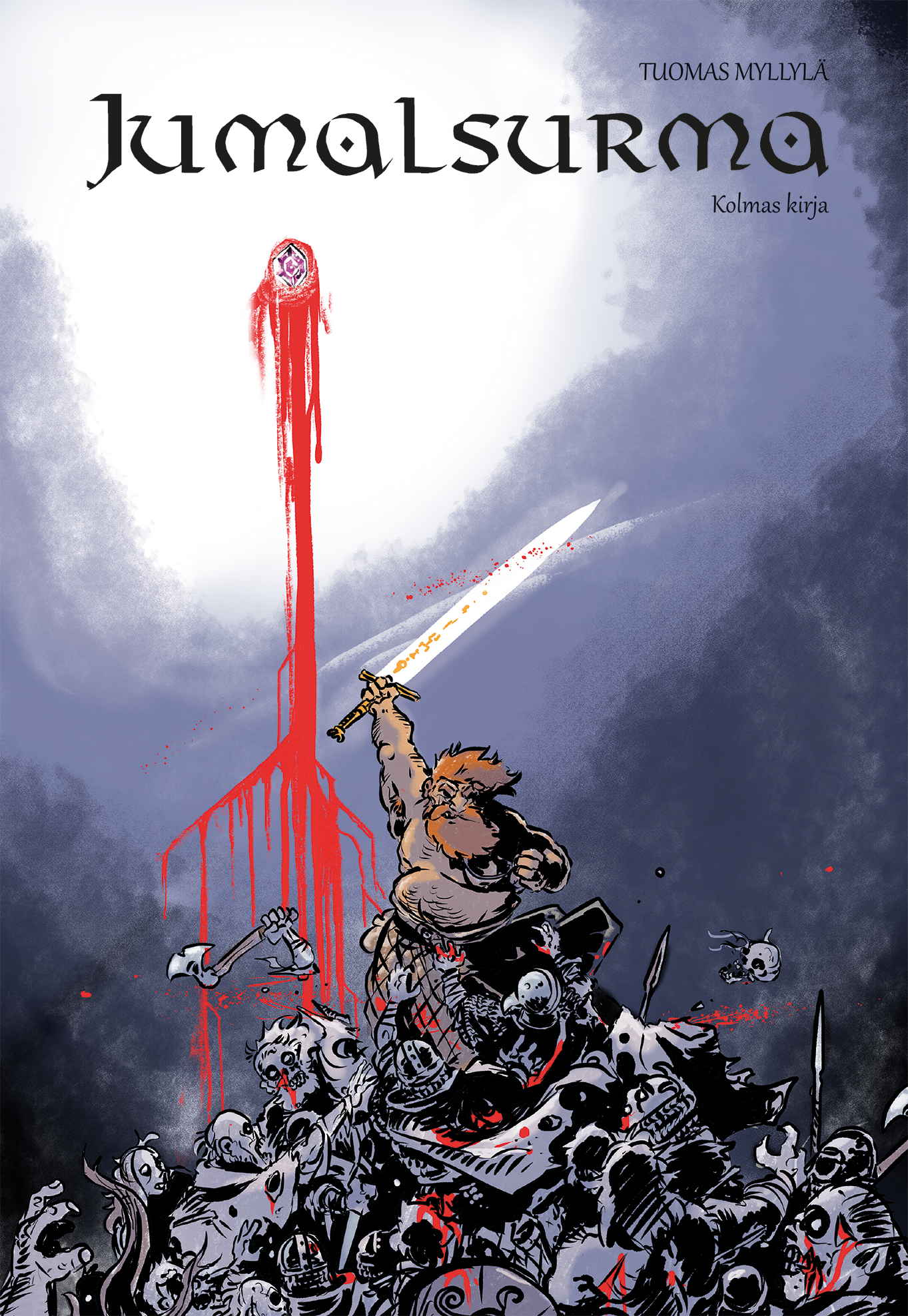 Jumalsurma –Kolmas kirja- kansikuva