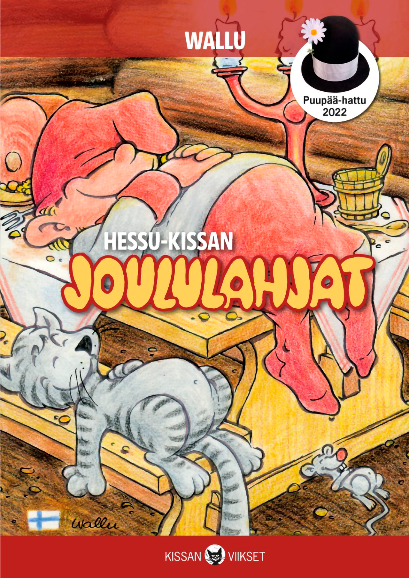 Hessu-kissan joululahjat- kansikuva