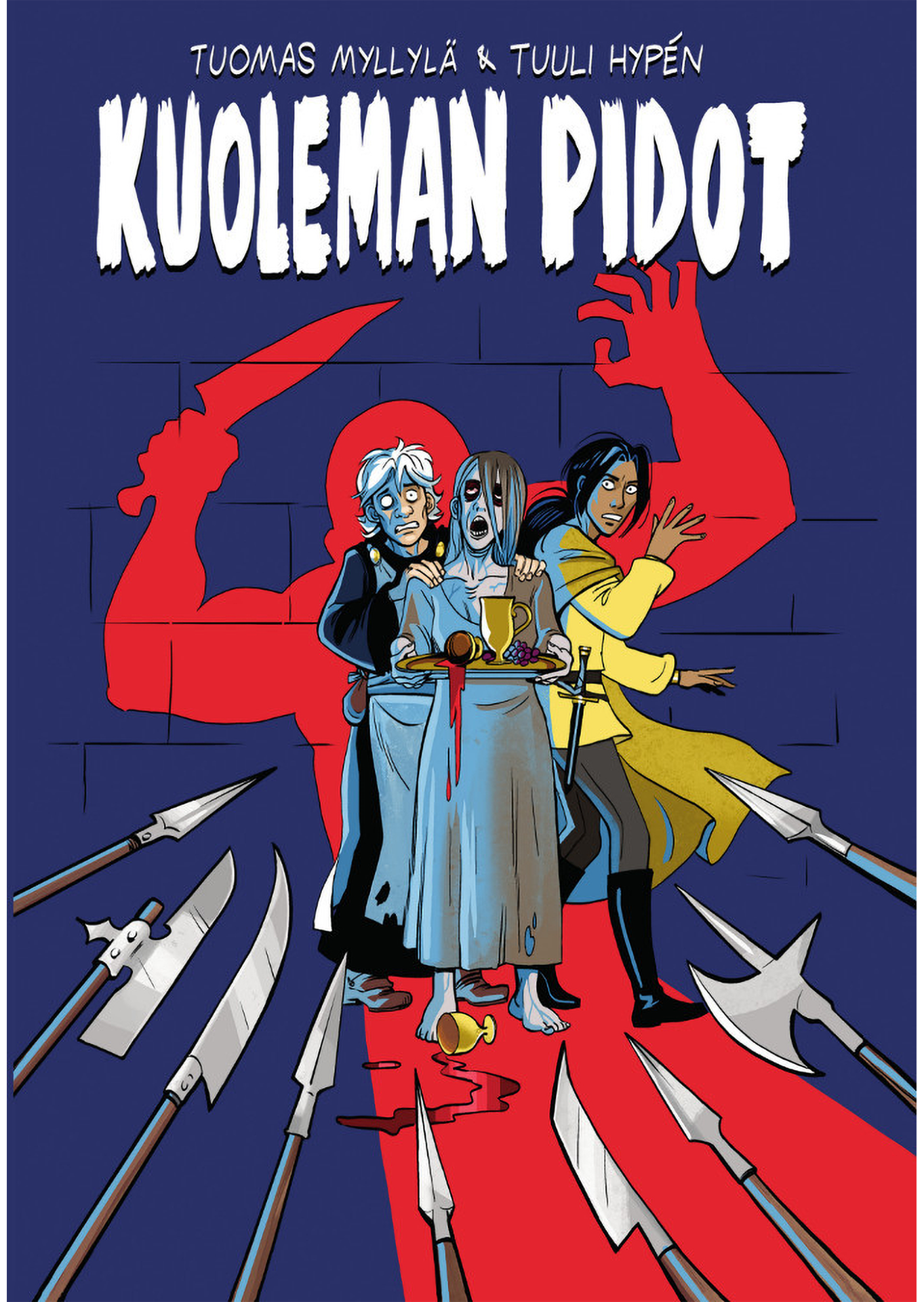 Kuoleman pidot- kansikuva