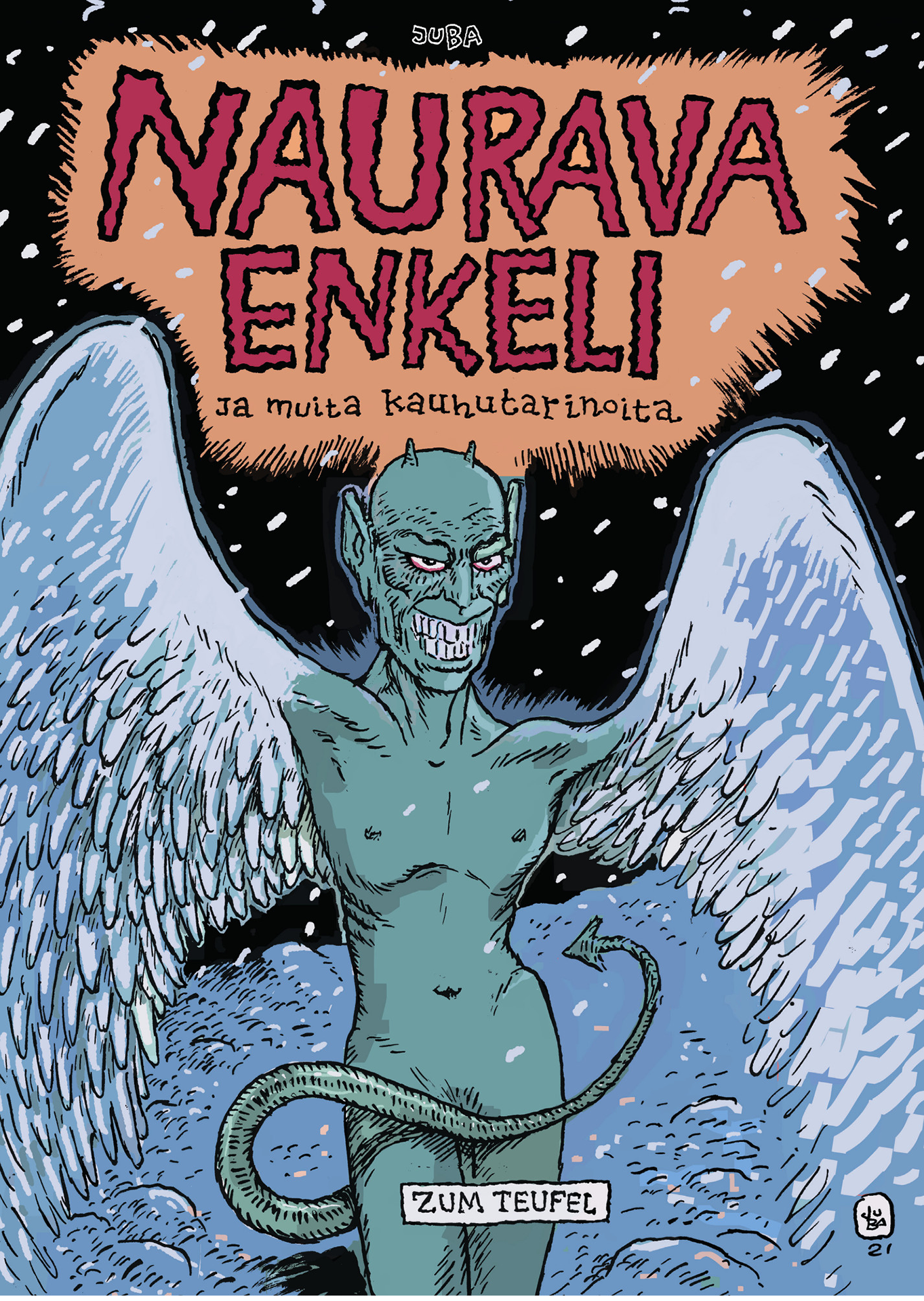 Naurava enkeli ja muita kauhutarinoita - kansikuva