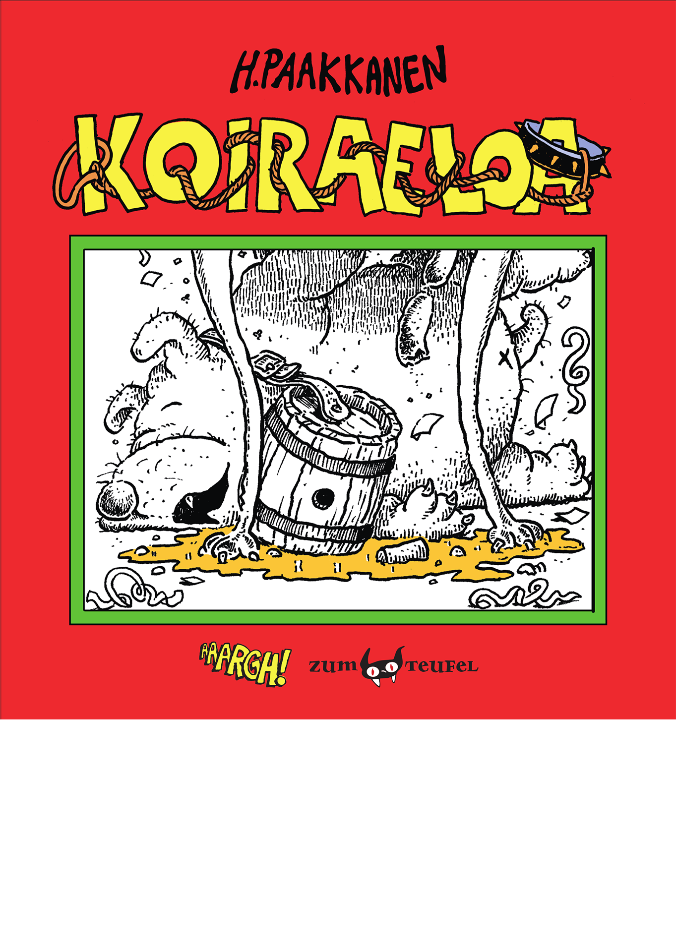 Koiraeloa- kansikuva