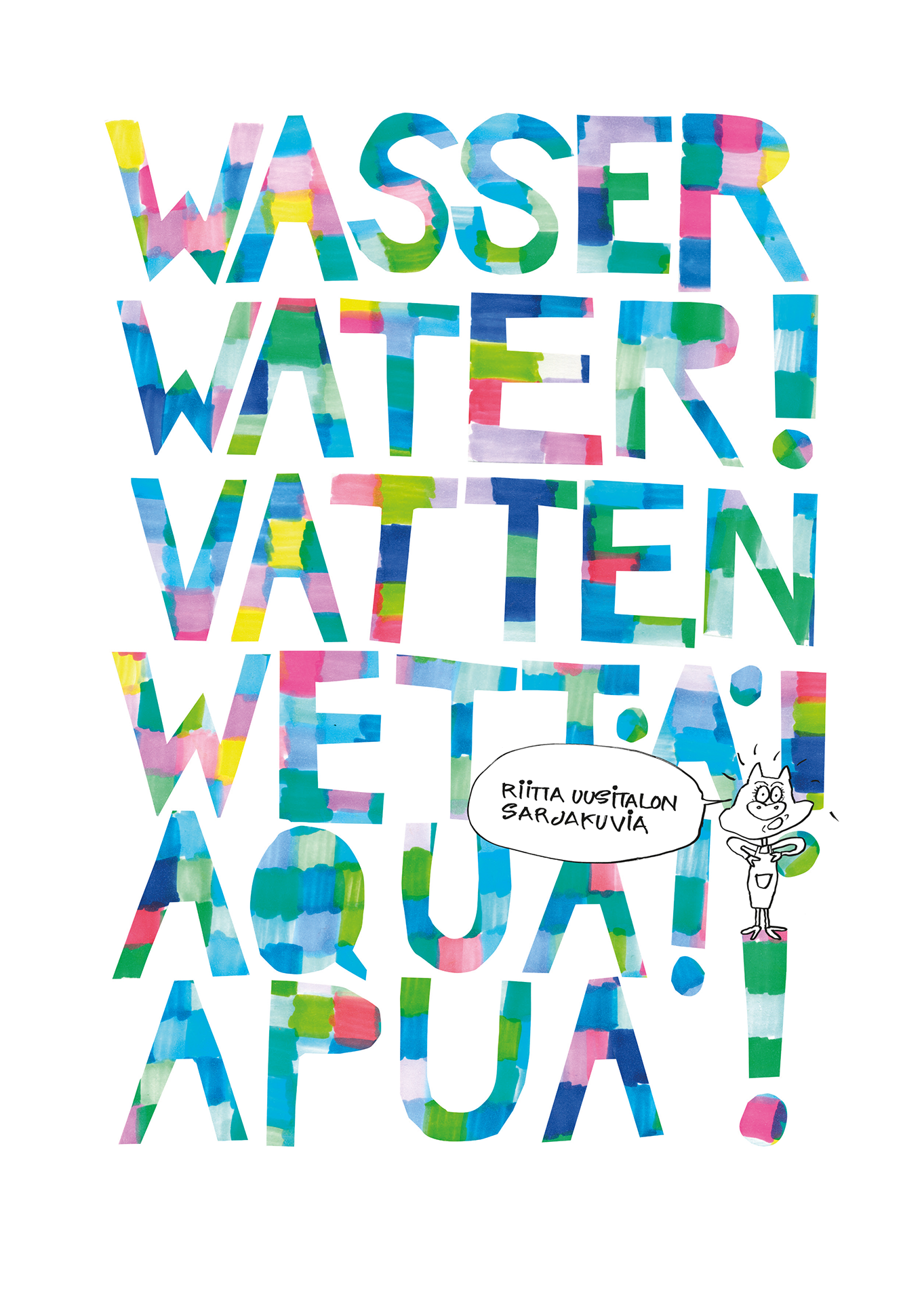 Wasser! Water! Vatten! Wettä!- kansikuva